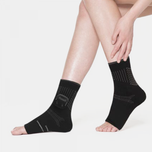 Chaussettes d'électrostimulation EMS Rewears | Stimulation Électrique pour Récupération Musculaire – Image 3