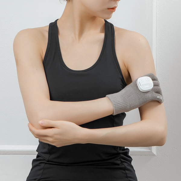 Gants de massage par électrostimulation EMS différentes zones