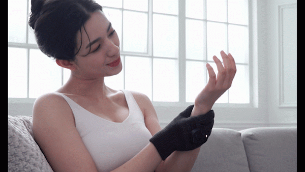 Gants de massage par électrostimulation EMS différentes zones
